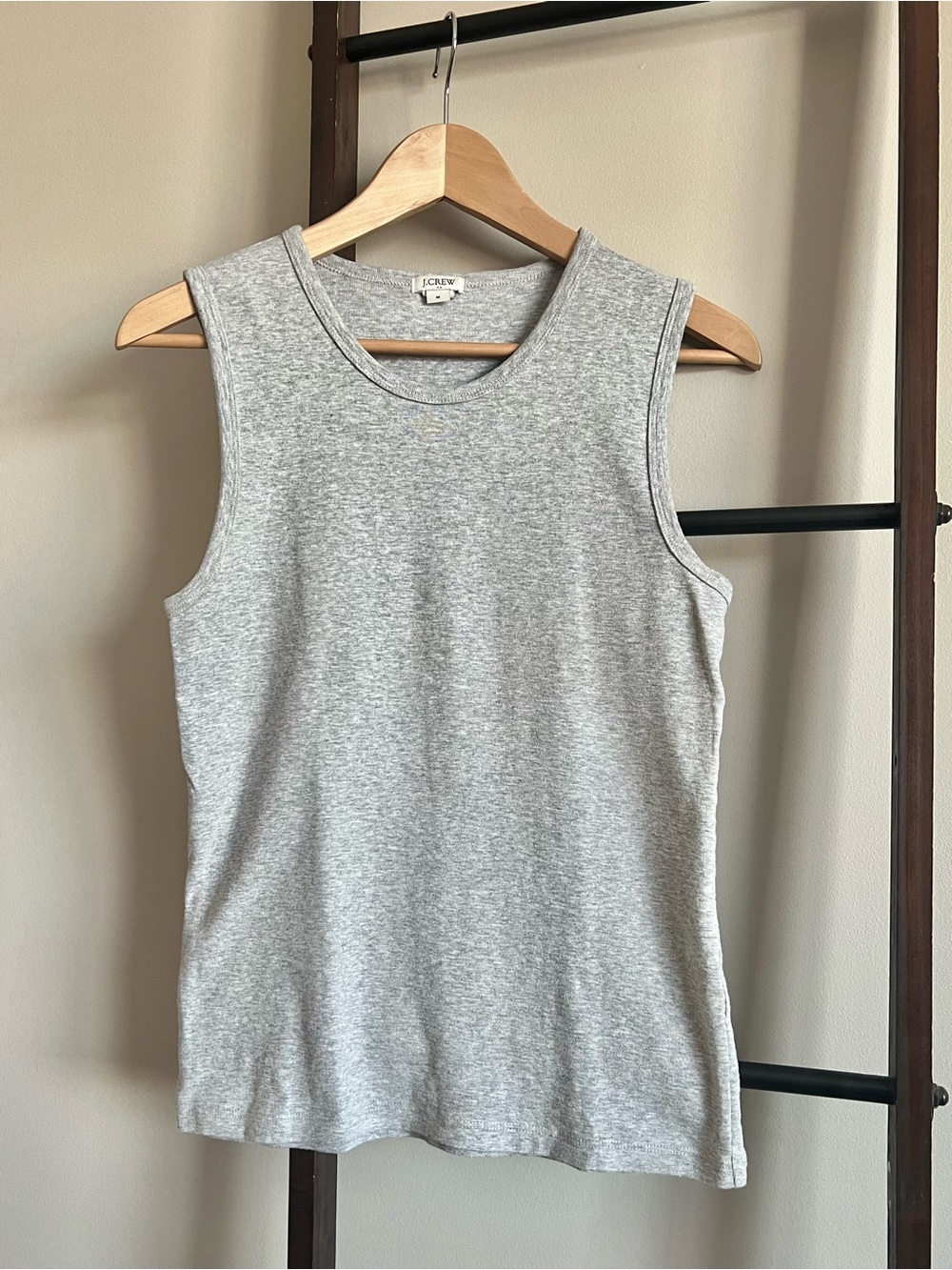 J. Crew Gray Muscle Tank